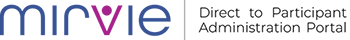 Mirvie Direct to Participant Administration Logo